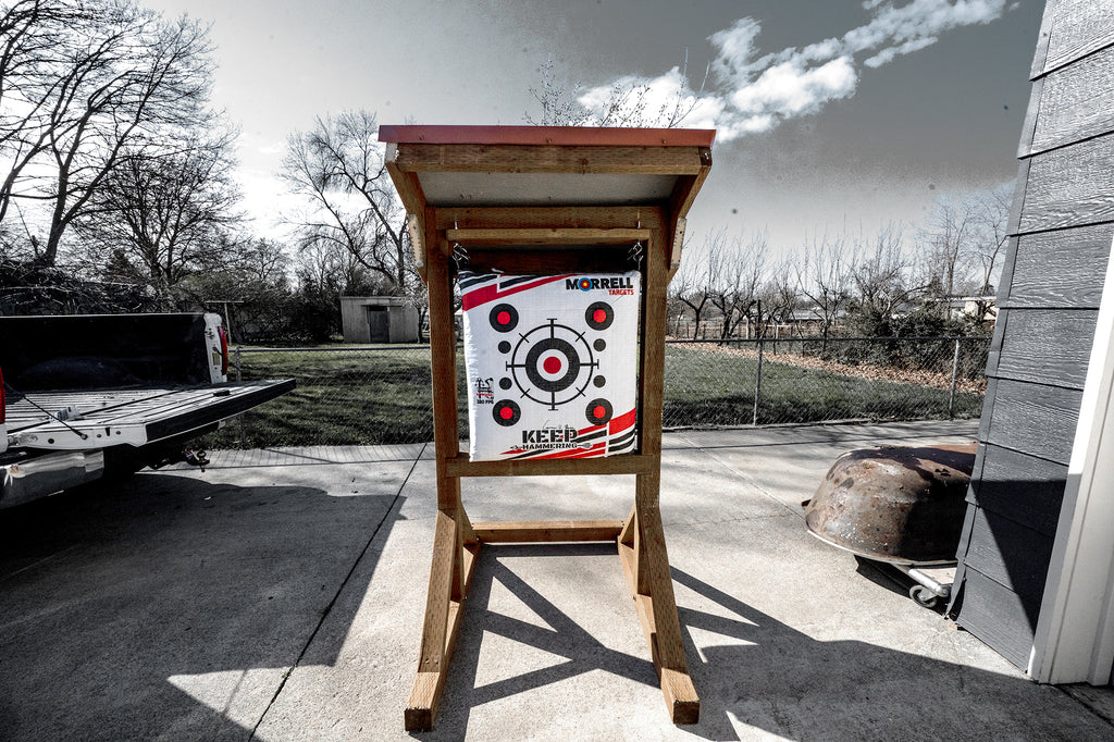 DIY: Build your own Backyard Archery Range or Target Stand/Cover