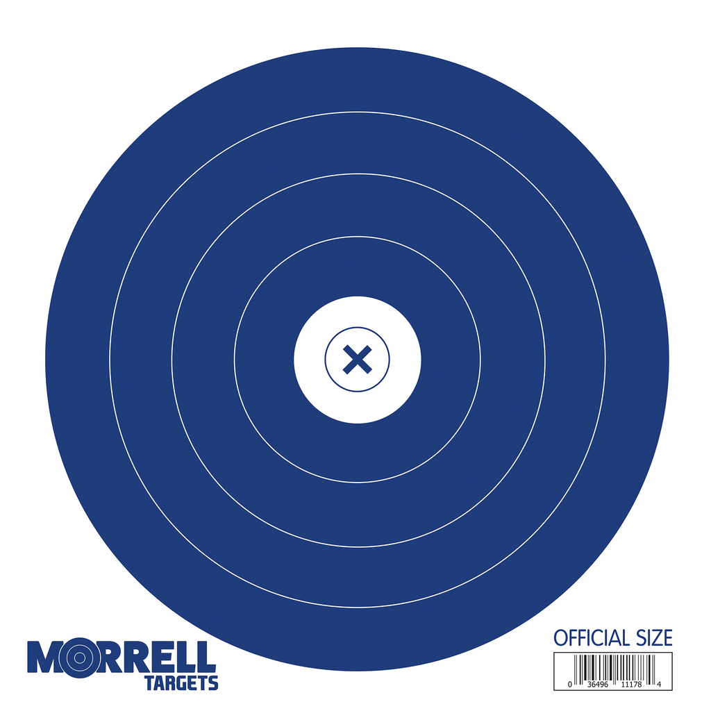 Single Spot Paper Archery Target Faces (100 pack)