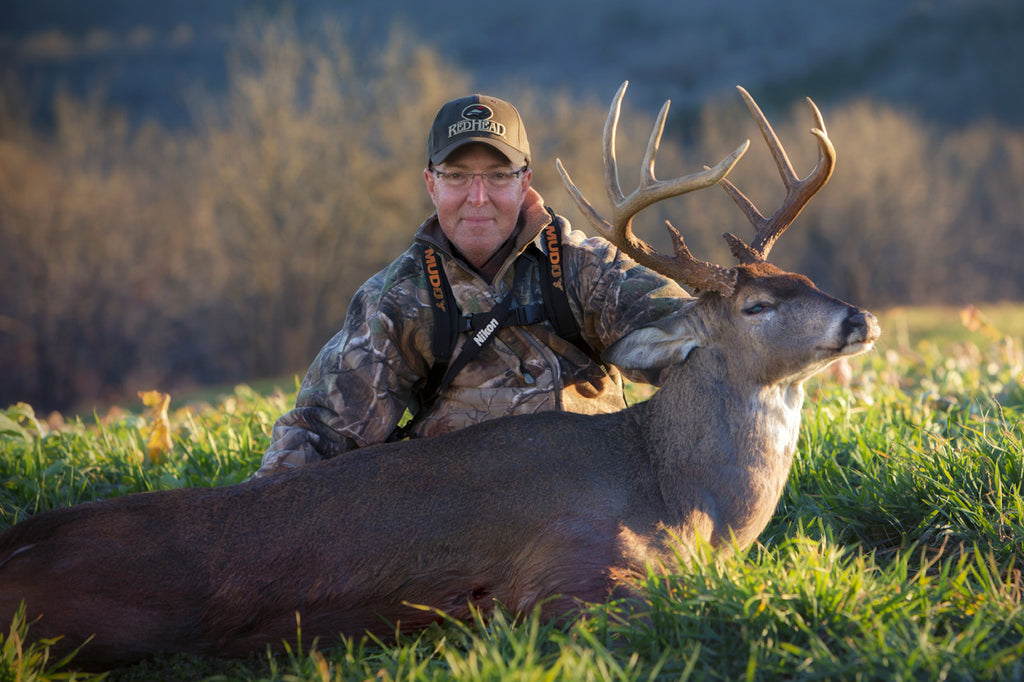 BLIND BALE SHOOTING WITH GRAND WOODS OF GROWINGDEER TV - TARGET PANIC