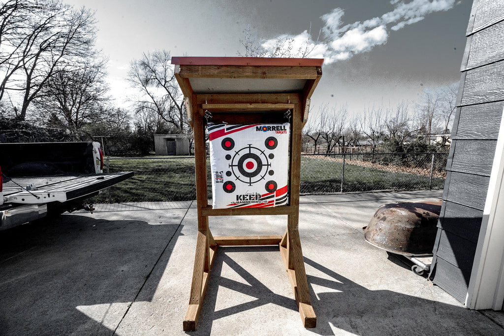 DIY: Build your own Backyard Archery Range or Target Stand/Cover ...