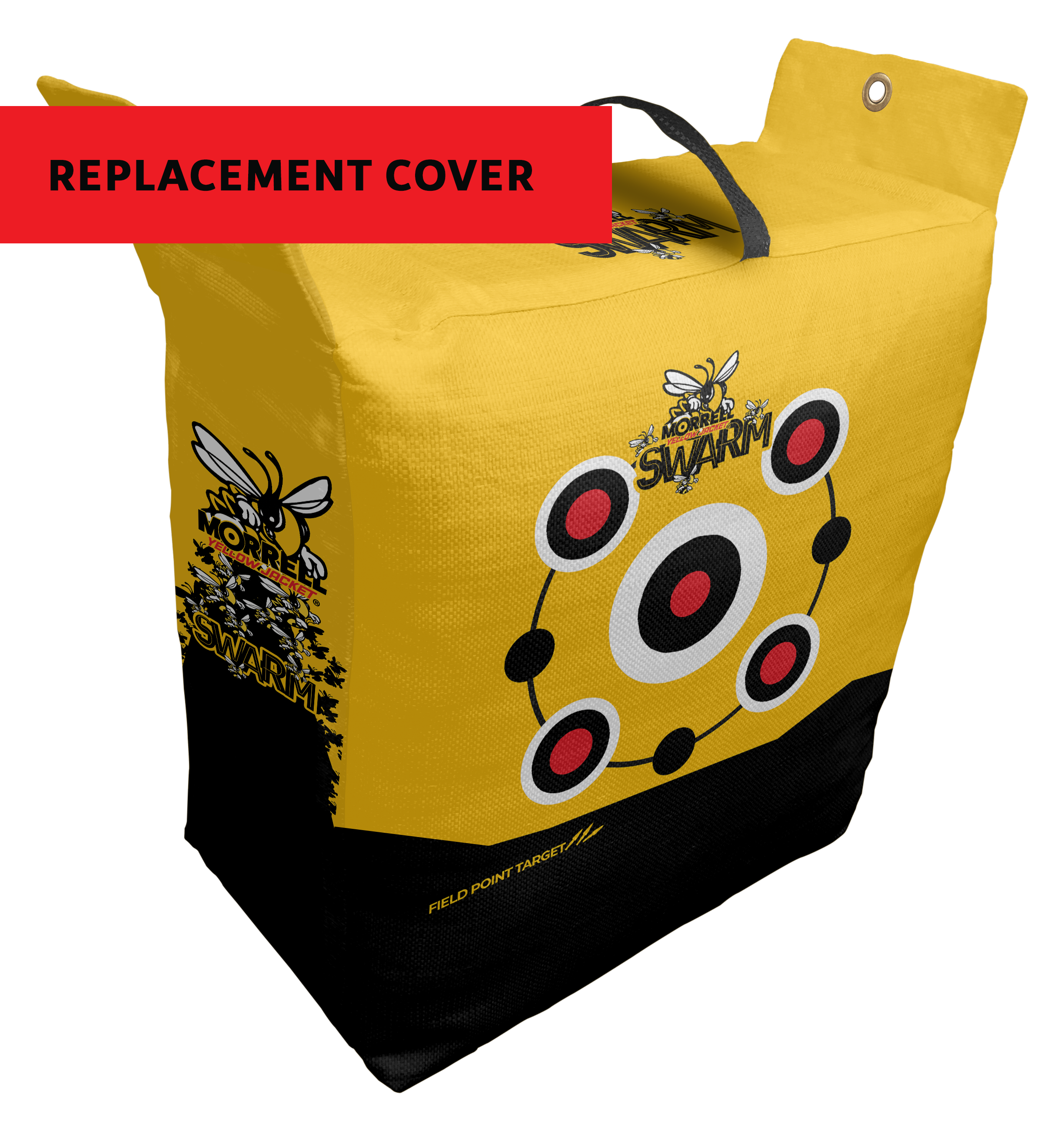 crossbow target wall setup SEVR HD Morrell Big Dice Yellow Jacket