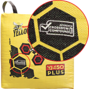 thumbnail image 2 of Morrell Yellow Jacket Kinetic X Archery Target – 4-Sided Crossbow Bag Target Rated 500 FPS 2 of 3