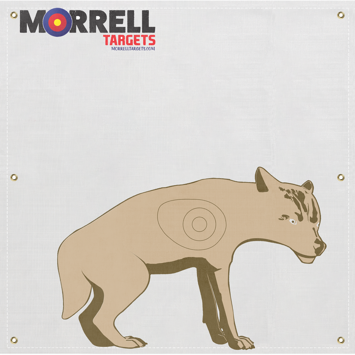Morrell Nasp-ibo Coyote Target Face White Large Head Indoor Range ...