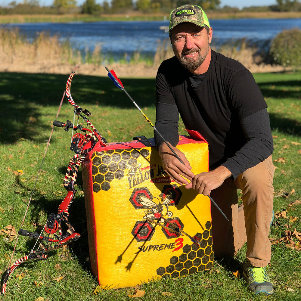 Field Point Target Yellow Jacket Supreme 3 Field Point Target | Morrell Archery | Morrell ...